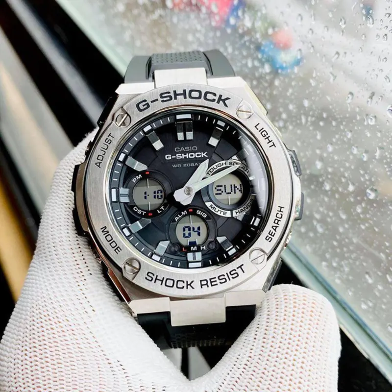 Casio G-shock G-STEEL Digital-Analog Dial Men's Watch- GST-S110-1A